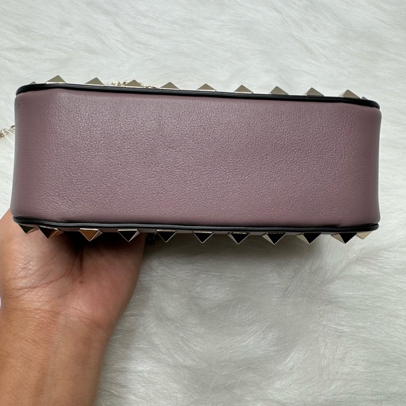 #419CD Valentino Garavani Rockstud Mini Crossbody Bag - Picture 6 of 9